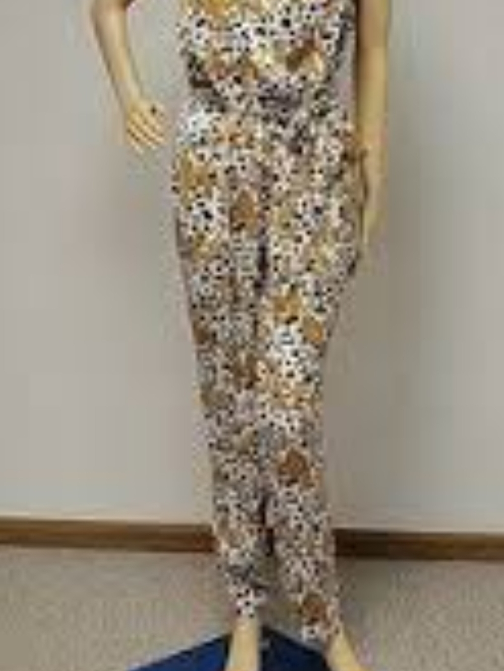 limited edition Victoria's Secret romper/jumpsuit in leopard Baroque Print.